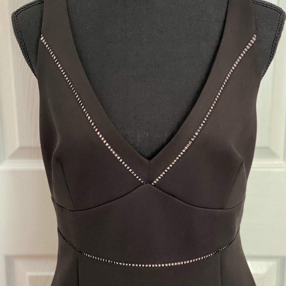 Black cocktail dress by Karl Lagerfeld